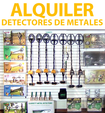 Alquiler Detectores Metales