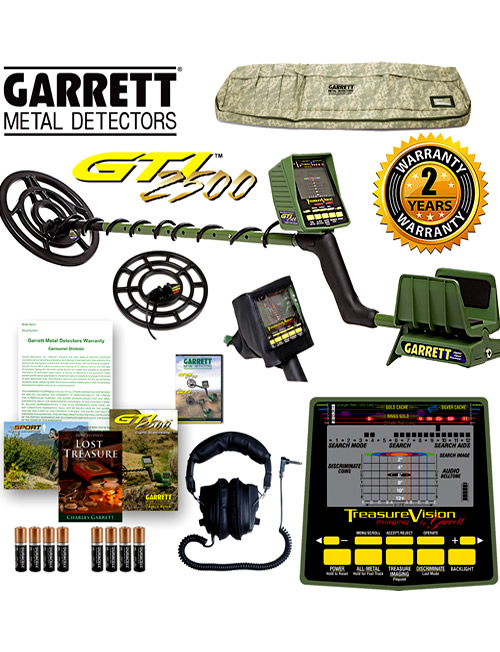 Detector de Metales Garrett GTI 2500