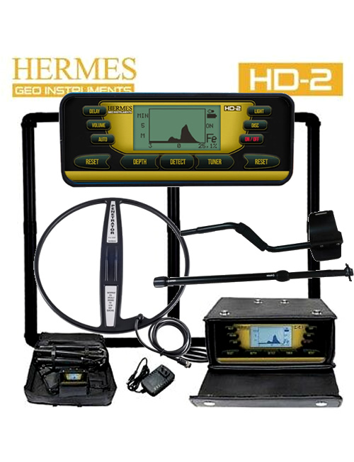 Detector de Metales por Inducción de Pulsos Hermes HD-2